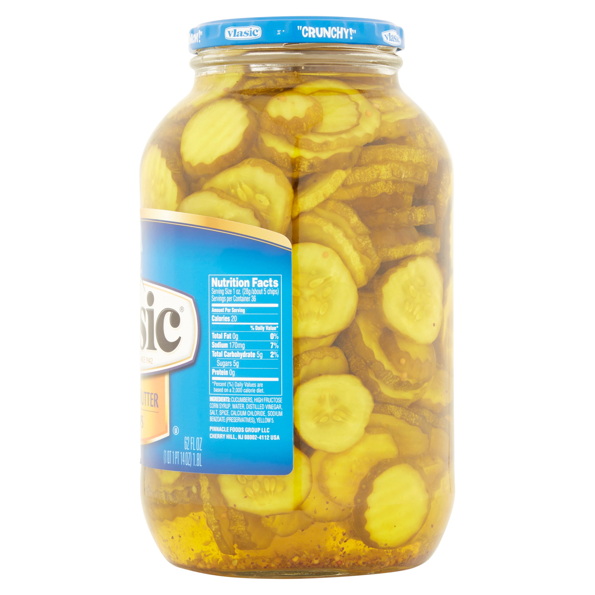 Vlasic Mildly Sweet Bread Butter Chips 62 Fl Oz Walmart Com Walmart Com