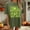 Army Green, variant on Women's Halloween T-Shirt Crew Neck Letter Printed T-Shirts Loose Fit Short Sleeve Blouses Fall Summer Fashion Clothes