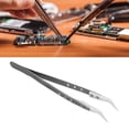 thumbnail image 4 of Curved Tweezers, Practical Wire Angled Tweezers Convenient Corrosion Resisting Anti Magnetic  For Maintenance, 4 of 8