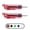 Red, variant on Performance Pin / Drop Set Pin 5/16" Diameter 4" Long - Black