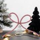thumbnail image 5 of Hogar y cocina, Decoración del hogar, Decoración navideña, Adornos de metal con lazos de diamantes de imitación para la parte superior del árbol de Navidad, adornos para fiestas, adornos de hierro par, 5 of 8