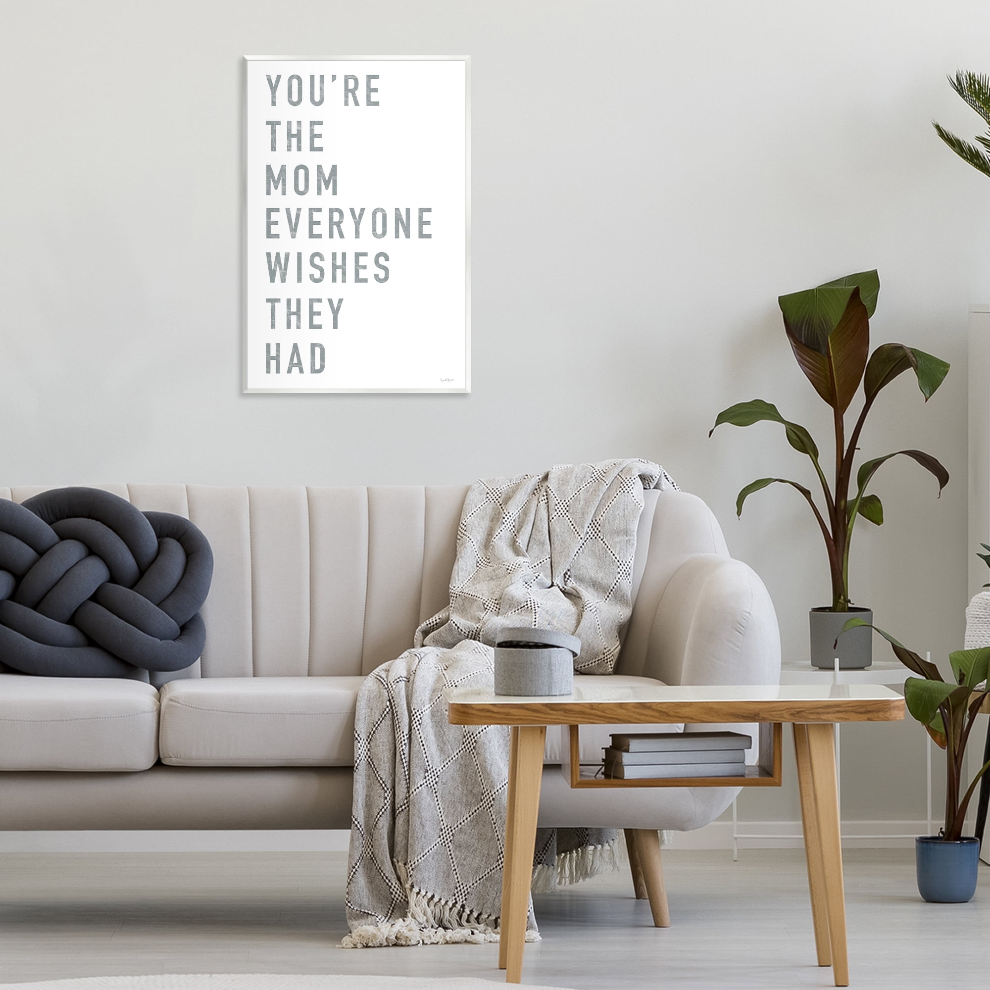 Stupell Industries Mother Appreciation Quote Wall Plaque Art, design by Elizabeth Tyndall