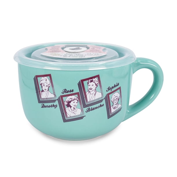 Taza de sopa Silver Buffalo The Golden Girls de 700 ml con tapa