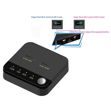User-Friendly M.2 SATA/NVME Duplicator Simple Copy Function for Computer Users Duplicator