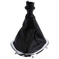 thumbnail image 1 of Car Shift Knob Dustproof Boot Gear Lever PU Leather Protective Cover for Renault Trafic III for Opel Vivaro for Fiat, 1 of 5