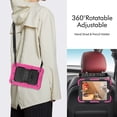 thumbnail image 5 of Case for iPad Mini 5 2019/Mini 4 2015 (5th/4th Generation 7.9 inch) with Screen Protector, 360 Degree Rotating Kickstand Hand Strap Shockproof Cover with Shoulder Strap, Rose, 5 of 7