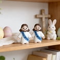 thumbnail image 7 of 50PCS Little Figures, Loves You Hide and Seek Religious Gifts,Mini -Figurines for Easter Egg Stuffers,Tiny RubberJesus Doll for Sunday School Religious Party Favors, 7 of 7