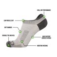 thumbnail image 3 of Chill Boys Bamboo Ankle Socks - Moisture Wicking Bamboo Socks - 2 Pairs, 3 of 6