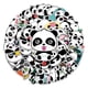 thumbnail image 1 of Pegatinas de panda, 50 pegatinas de grafiti creativas y modernas, pegatinas decorativas de dibujos animados para maletas, scooters, tabletas y coches, 1 of 5