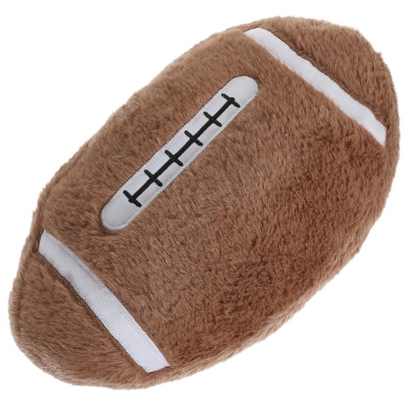 Cojín de felpa suave de Rugby, almohada de tiro rellena, almohada de felpa de fútbol, ​​cojín mullido