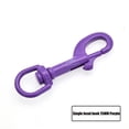 thumbnail image 1 of Bolt Snap Hook Caja fuerte duradera de acero inoxidable para deportes submarinos Púrpura, 1 of 3