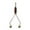 Style C, variant on MAGIDEAL Fly Tying Bobbin Holder Double Ceramic Tips Portable Fly Fishing Accessories A