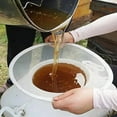thumbnail image 5 of Fiber Beekeeping Honey Strainer Filter Screen Purifier Apiary Equipment Tool Colanders Kitchen Gadget, 5 of 7