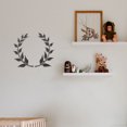 thumbnail image 4 of COSMOBETTY 2Ud Creativa De Pared En Hierro Con Hojas Para Y Dormitorio, 4 of 8