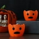 thumbnail image 4 of Decoraciones de Halloween, adornos de Halloween, regalos de Halloween, luces de calabaza naranjas para Halloween, decoraciones, luces a pilas, exquisitas luces LED naranjas para Halloween, cumpleaños, 4 of 6