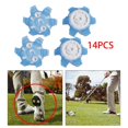 thumbnail image 4 of Aoanydony 14Pcs for Golf Shoe Spikes Durable for Golf Shoe Replacements TPU for Women Men, 4 of 6
