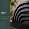 thumbnail image 3 of Black Floating Wall Shelf Set of 2, Wall Mounted Rustic Farmhouse Solid Wood Shelves - Modern for Bedroom, Bathroom, Living Room, Kitchen Decor & Storage, 3 of 8