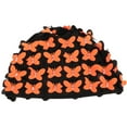 thumbnail image 4 of Chapeau de Natation Papillon Protection Cheveux Longs Bonnet de Bain Élastique pour Natation, 4 of 8