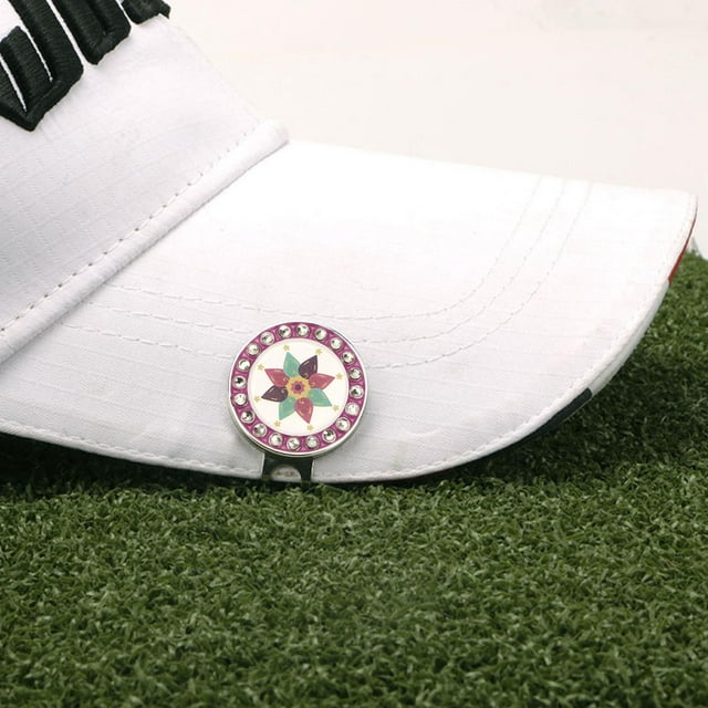 Marcador de pelota de golf magnético Macarena Clip de sombrero