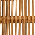 thumbnail image 6 of Pemberly Row Modern Bohemian Natural Brown Rattan Kitchen Cart, 6 of 9