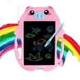 thumbnail image 1 of Juguetes para niñas y niños de 3 4 5 6 años, tableta de escritura LCD de 8,5 pulgadas, regalo de cumpleaños para niñas de 2 a 6 años, regalos para niños pequeños, cerdo rosa oso de fresa Electrónica, 1 of 6
