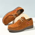 thumbnail image 6 of PLERISE Men's Shoes Walking Shoes, Medium Closed Toe Brown, US 10, 6 of 9