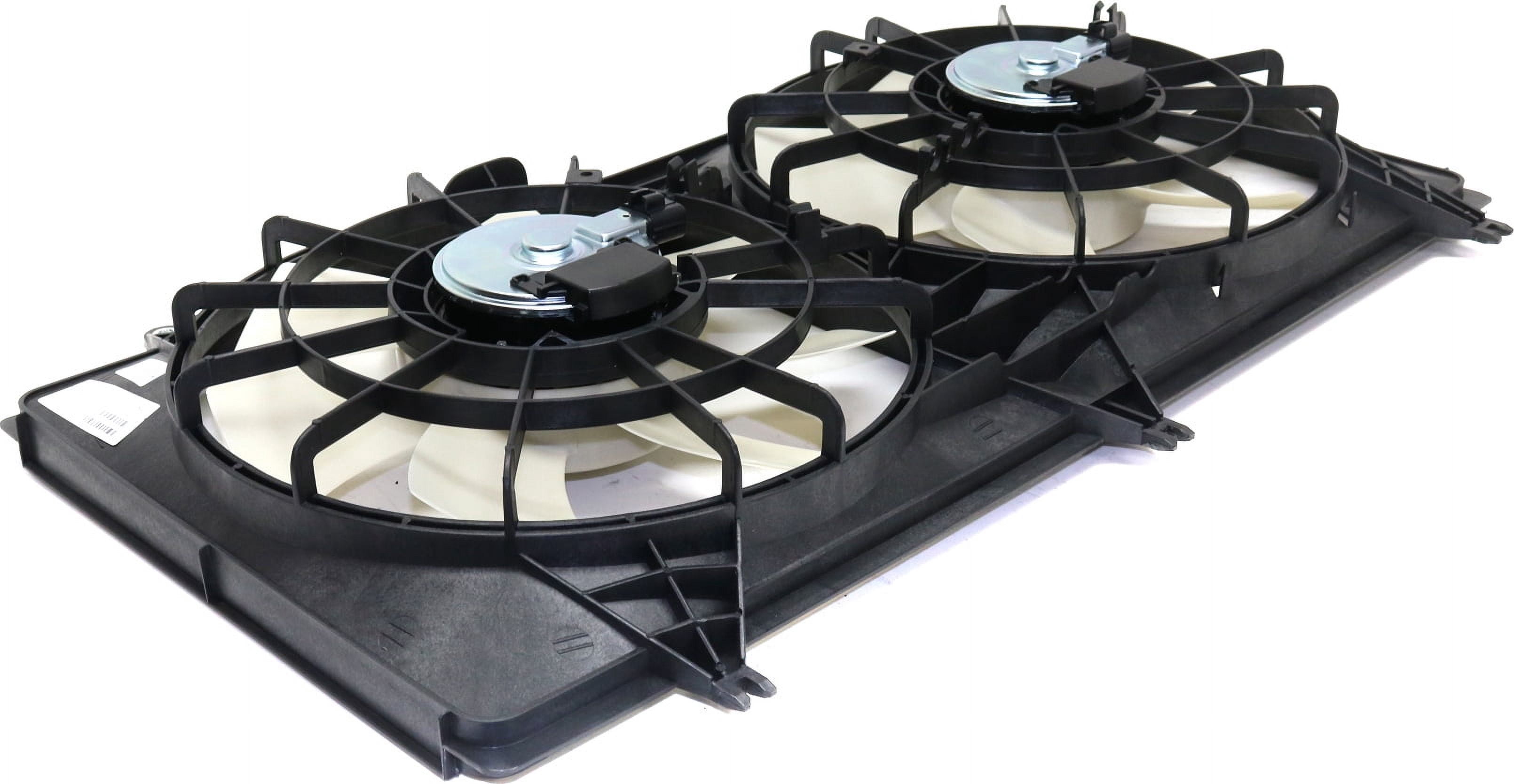 Replacement REPC160937 Cooling Fan Assembly Compatible with 2012-2015 Chevrolet Camaro Radiator