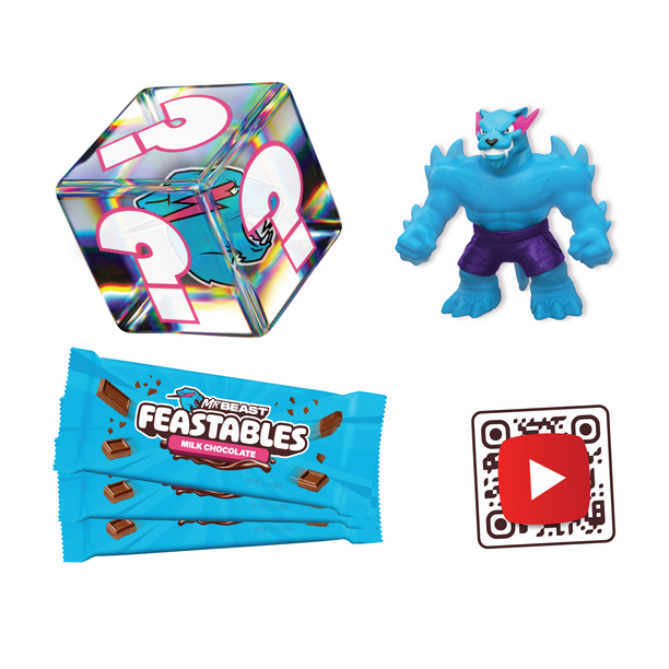 Feastables MrBeast Briefcase with Chocolate & Beast Lab Toy