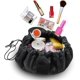 thumbnail image 3 of Travel Cosmetic Bag, (Black) Makeup Bag, Drawstring Design One Step Orga, 3 of 4