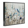 thumbnail image 3 of Stupell Industries Birds Floral Meadow Blue White Blossoms , 14 x 11, Design by Nan, 3 of 5