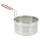 thumbnail image 4 of 304 Stainless Steel Round Deep Fryer Basket With Handle - Ideal For French Fries, Onion Rings, Chicken, Pasta - Medium Size (18cm), 4 of 5