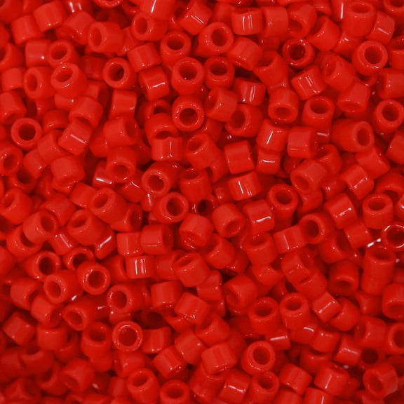 Miyuki Delica Seed Beads 11/0 "Opaque Dark Cranberry" Db723 7.2 Gr