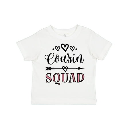 

Inktastic Cousin Squad Crew Gift Toddler Toddler Girl T-Shirt