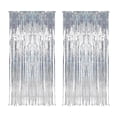 thumbnail image 1 of Streamers Backdrop,2pcs Foil Fringe Curtain Foil Fringe Curtain Fringe Backdrop Power Packed Performance, 1 of 14