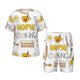 thumbnail image 1 of Balery Home Cooking Conjunto de Pijama Infantil de Manga Corta con Estampado – Ropa de Dormir de Algodón Suave-X-Large, 1 of 6