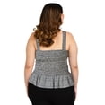thumbnail image 4 of Blusa smock Zenobia Tallas Extras 11537 Negro 40, 4 of 6