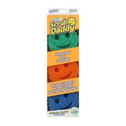 Scrub Daddy Non-Scratch Flex Texture Sponge, Multi-Color, 3-Count