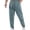 Green, variant on Running Pants for Men Drawstring Elastic Waist Loose Fitted Athletic Outdoor Workout Activewear Pants with Pockets