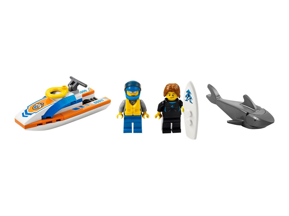 2x Surfboard Life Guard Floats Vests Snorkel Flipper Beach Series 2 Lego City