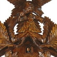 thumbnail image 2 of Cuckoo Clock Eagle, Bird, Nest, Fern Leaves, 2 of 4