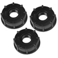 thumbnail image 3 of Filfeel Valve Fitting,IBC Tank Drain Adapter Fitting,3Pcs IBC Tank Connector Coarse Thread Hose Drain Adapter Plastic Fitting 60mm Inner Diameter, 3 of 8