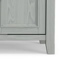 thumbnail image 3 of Amherst 54 inch Wide Solid Wood TV Stand in Fog Grey For TVs up to 60 inches, 3 of 14