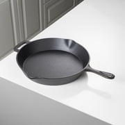 Mainstays 12 Inch Cast Iron Skillet with handle Black