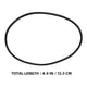 thumbnail image 2 of unbranded Anillo De Para De Acuario En Color Negro Con Estanqueidad Y Durabilidad, 2 of 7