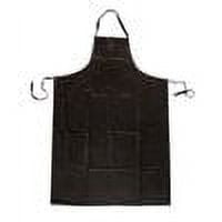 Condor Bib Apron Universal Black SBR 4T299