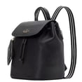 thumbnail image 2 of Kate Spade New York Women's Rosie Pebbled Leather Medium Flap Backpack, Black, 2 of 5