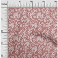 thumbnail image 2 of oneOone Cotton Flex Medium Pink Fabric Asian Floral Sewing Material Print Fabric By The Yard 40 Inch Wide, 2 of 4
