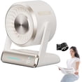 thumbnail image 1 of Smart Digital Display Touch Desktop Fan With LED Display, USB Desk Table Fan, Smart Table Fans, 100Speeds, Silent Air Circulator Fans, 120° Adjustable Head Tilt, Mini Desktop Cooler for Indoor (White), 1 of 7