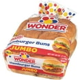 Wonder® Jumbo Classic Hamburger Buns 8 ct Bag