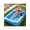Blue, variant on 70" X 46" Swimming Pool Floating Tanning Pool Hammock Lounger, Water Inflatable Float Bed, Large Suntan Tub Pool Floats Sun Tan Tub Ice Bath Tub Tanning Bed Blow Up Pool Raft Lounge Floatie
